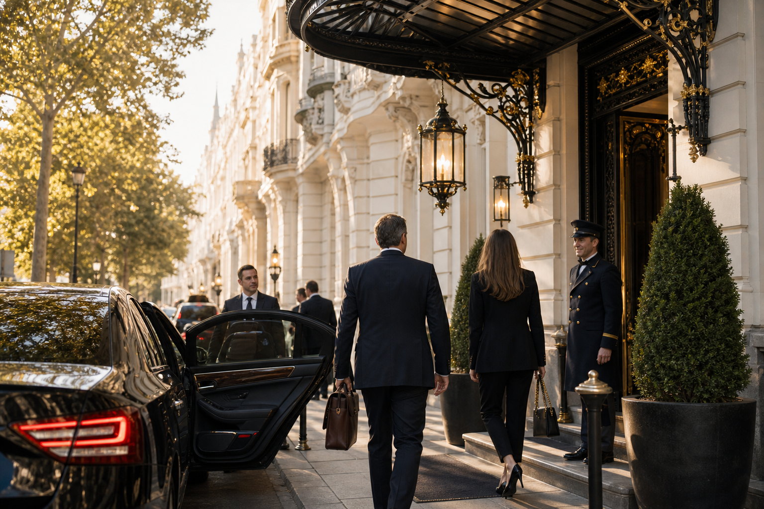 Llegada matinal al 4º Congreso FIFTIERS en The Palace Madrid