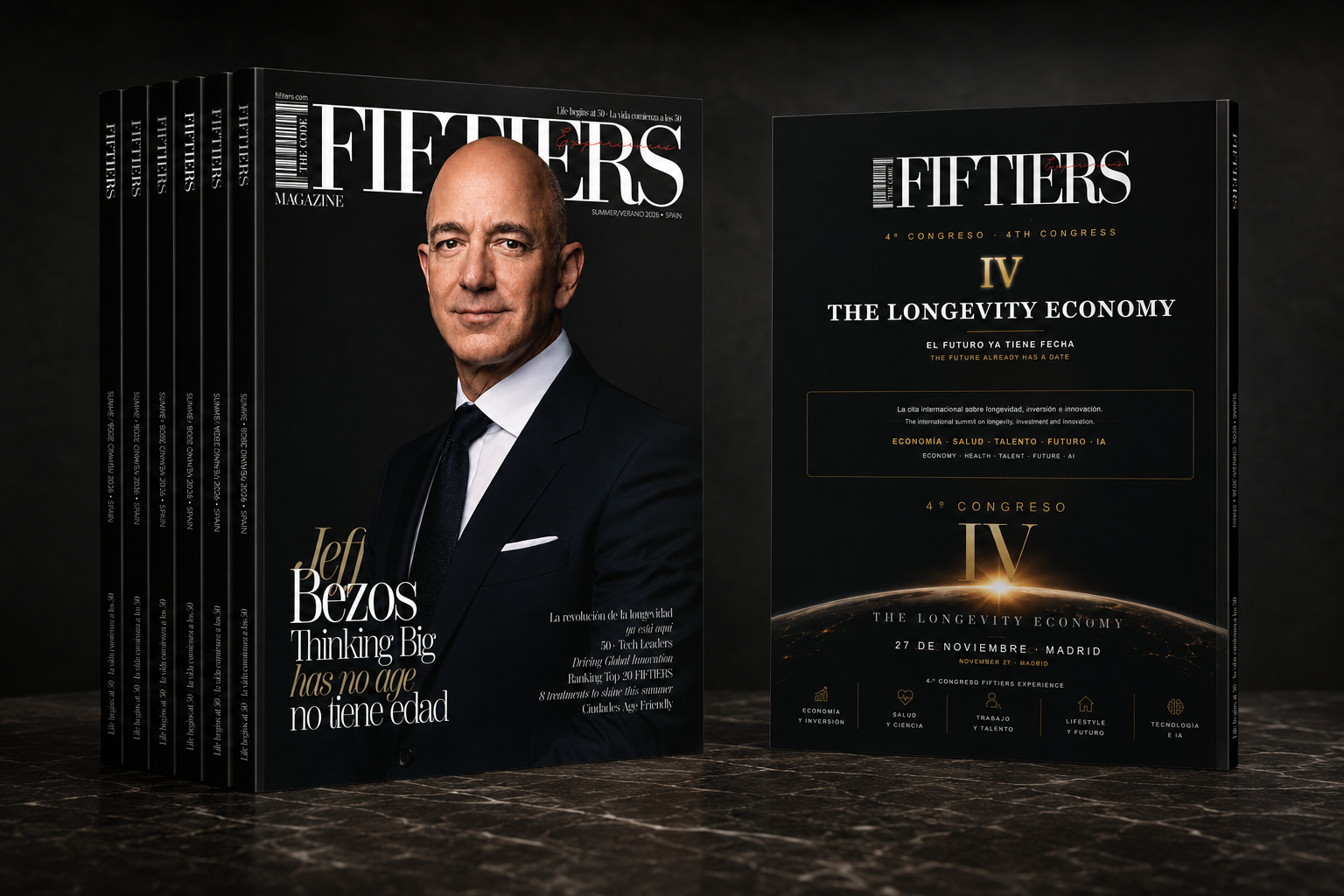 FIFTIERS Magazine verano 2026 junto al 4º Congreso