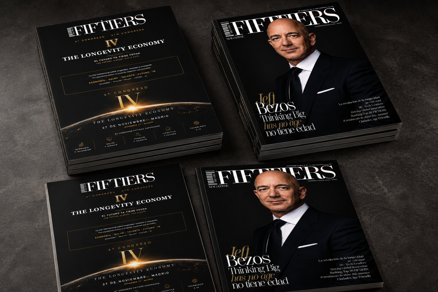 Colección de revistas FIFTIERS verano 2026