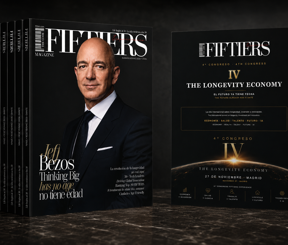 FIFTIERS MGZN España – Número de Verano 2026 (Edición Especial con Jeff Bezos)