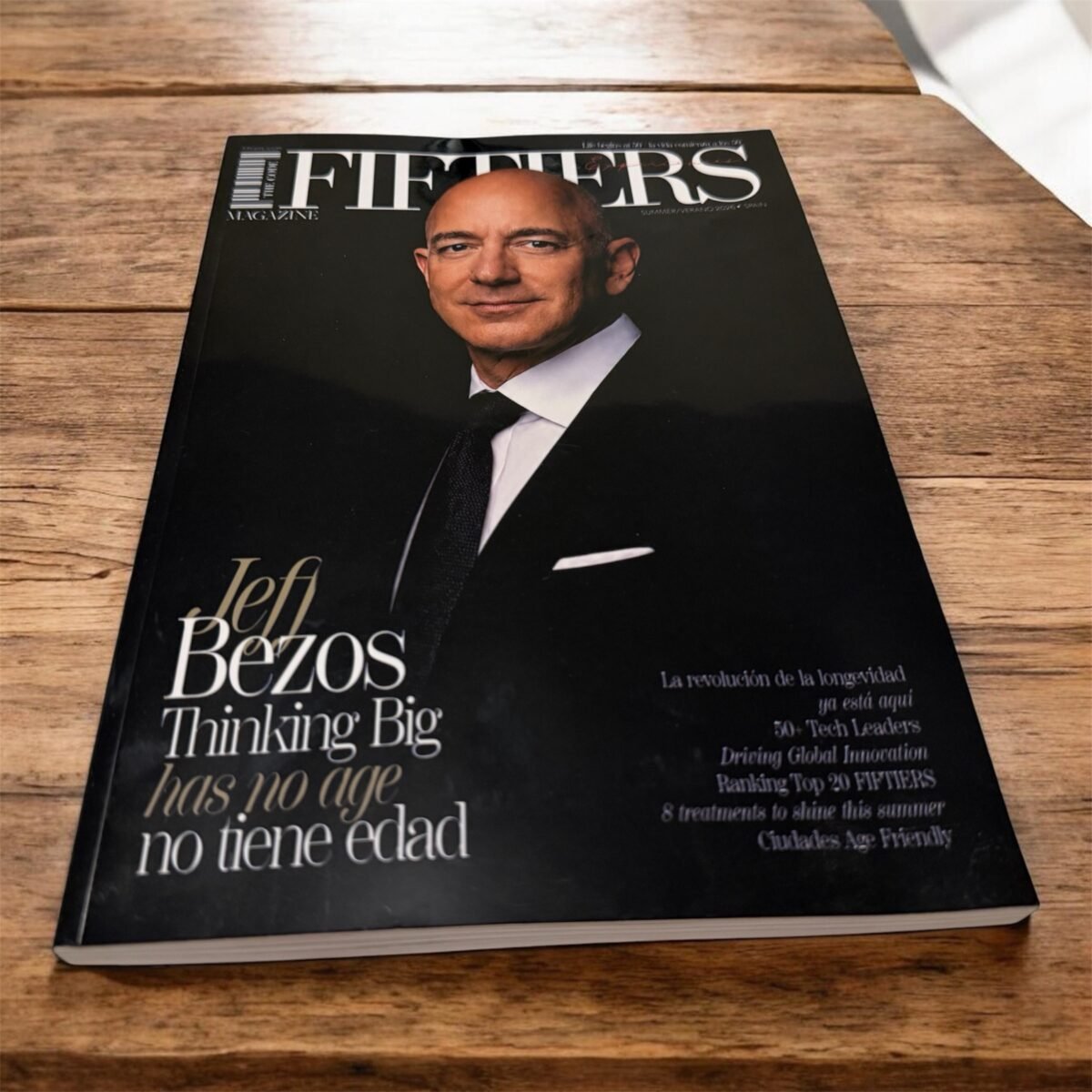 FIFTIERS MGZN España – Número de Verano 2026 (Edición Especial con Jeff Bezos)