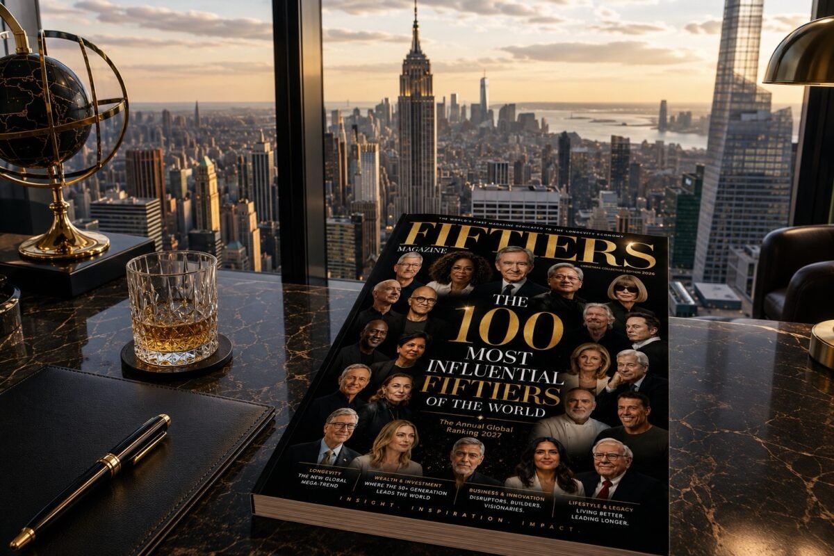 FIFTIERS Magazine™ – Christmas Collector’s Edition 2026 | The 100 Most Influential Fiftiers of the World