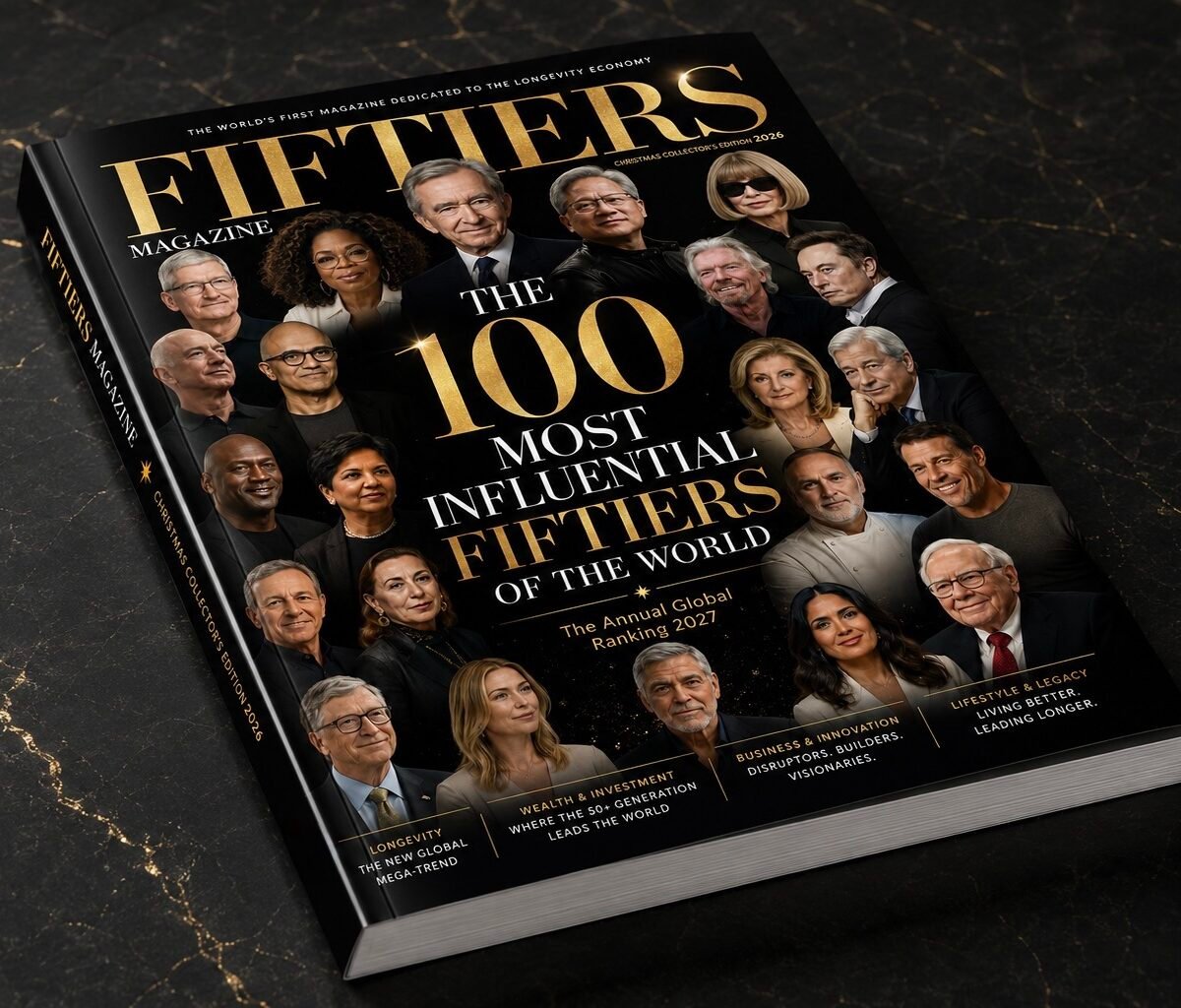 FIFTIERS Magazine™ – Christmas Collector’s Edition 2026 | The 100 Most Influential Fiftiers of the World