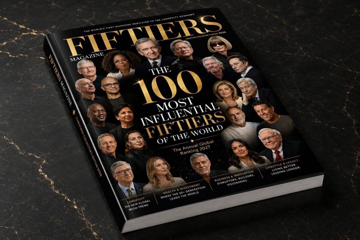FIFTIERS Magazine™ – Christmas Collector’s Edition 2026 | The 100 Most Influential Fiftiers of the World